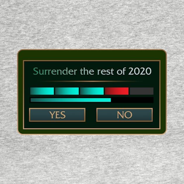 Surrender the rest of 2020 by Scrapyardigan